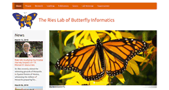Desktop Screenshot of butterflyinformatics.org