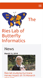 Mobile Screenshot of butterflyinformatics.org